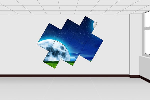 異形拼接屏：精彩顯示，無限創(chuàng)意