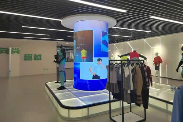 圓柱形的顯示大屏是怎么，圓柱型LED顯示屏設(shè)計(jì)方案