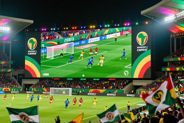 非洲杯視覺(jué)盛宴背后，LED顯示技術(shù)如何重塑賽事體驗(yàn)